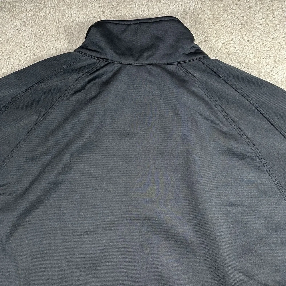Smitty Men's Baseball Jacket Size XL Pullover And Full Zip Up Black Referee